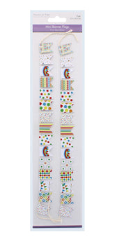 2PK MINI PENNANT FLAGS FIESTA FUN